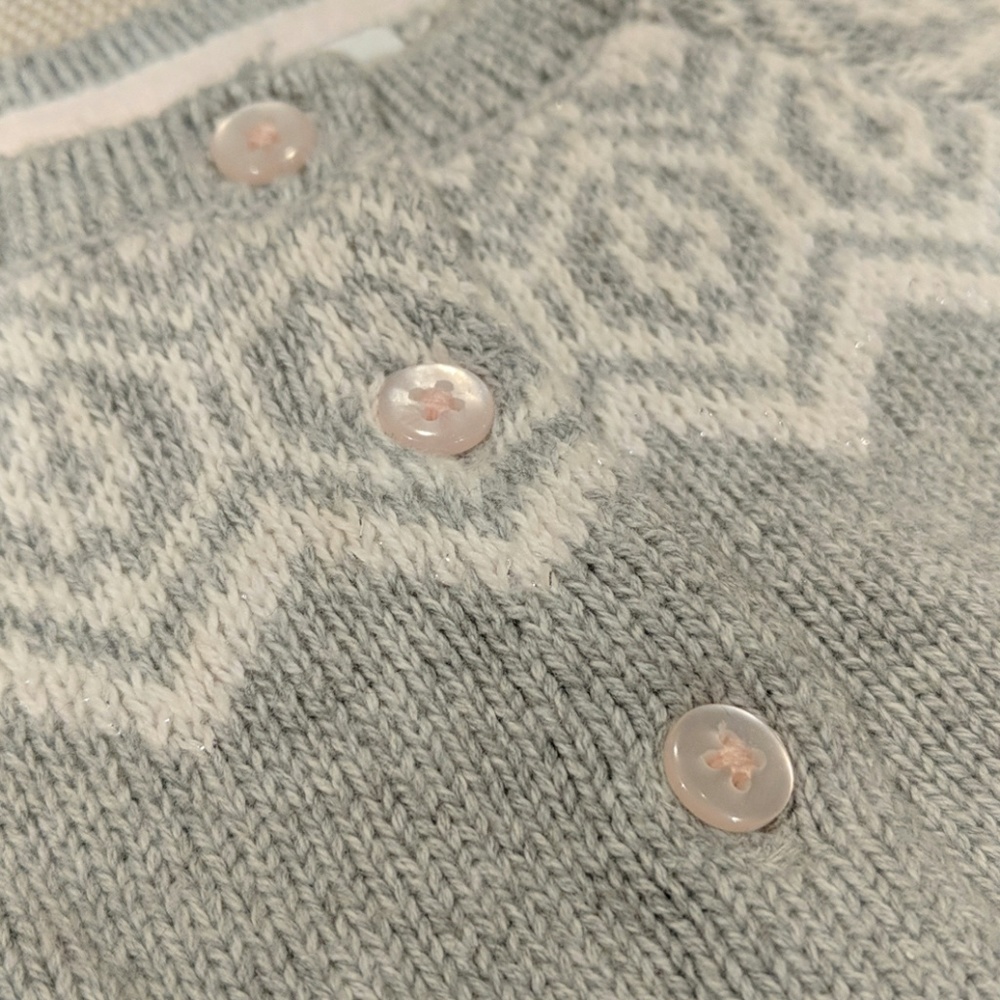 little White Company fair isle cardigan - Picture 6 of 6